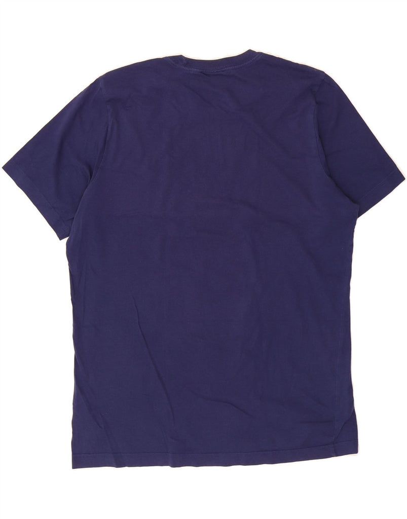 ADIDAS Mens T-Shirt Top Medium Purple Cotton Classic Vintage Adidas and Second-Hand Adidas from Messina Hembry 