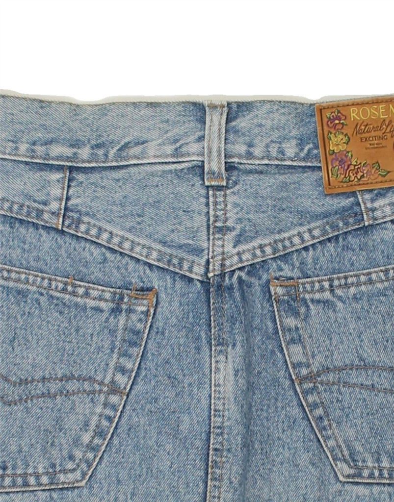 VINTAGE Womens Denim Skirt W32 Large Blue Cotton | Vintage Vintage | Thrift | Second-Hand Vintage | Used Clothing | Messina Hembry 