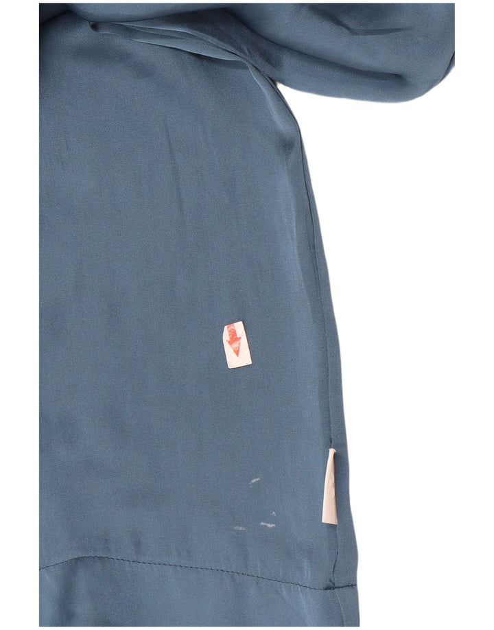 PEUTEREY Womens Sheath Dress IT 46 Large Blue Polyester