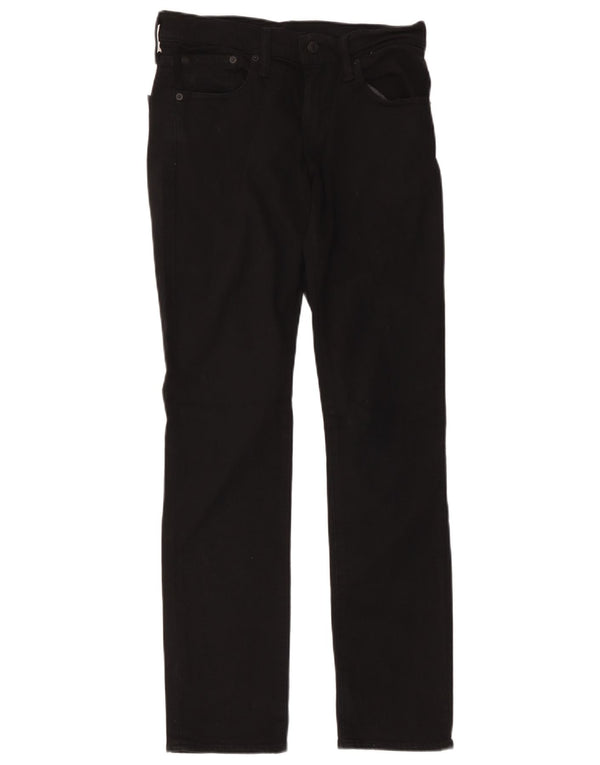 Levi's Mens 511 Slim Jeans W28 L32 Black Cotton