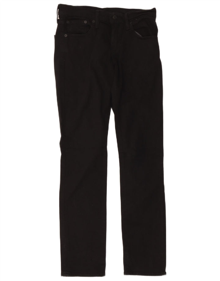 Levi's Mens 511 Slim Jeans W28 L32 Black Cotton