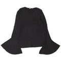 Zara Womens Trafaluc Top Long Sleeve UK 10 Small Black