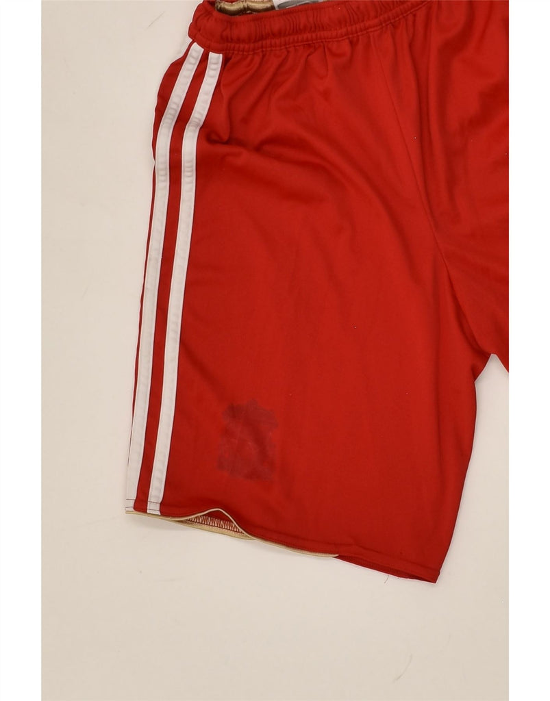 ADIDAS Boys Climacool Sport Shorts 11-12 Years Red Polyester | Vintage Adidas | Thrift | Second-Hand Adidas | Used Clothing | Messina Hembry 