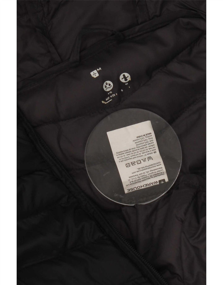 Mountain Warehouse Womens Hooded Padded Coat UK 14 Medium Navy Blue Nylon