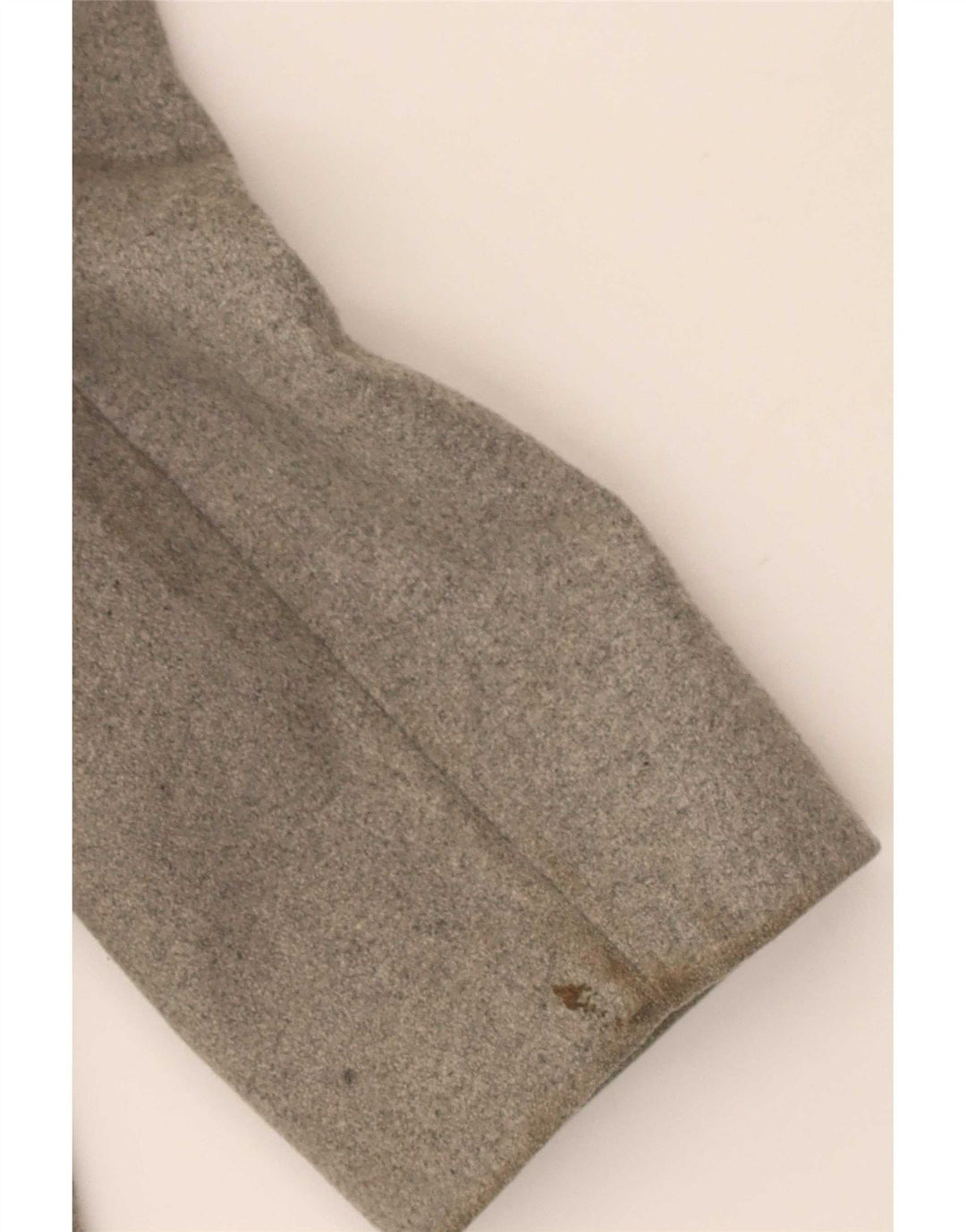 Reiss Mens Pea Coat UK 38 Medium Grey Wool