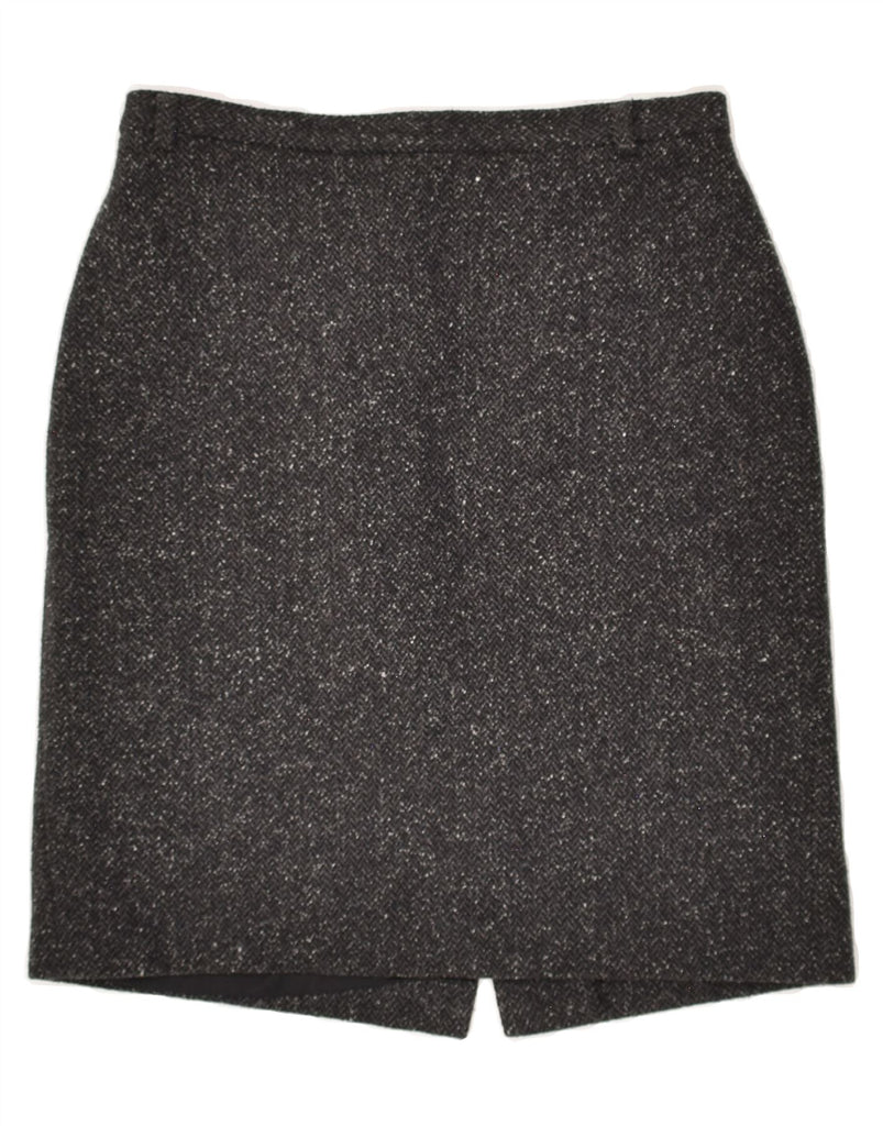 VINTAGE Womens Pencil Skirt W28 Medium  Grey Flecked Vintage Vintage and Second-Hand Vintage from Messina Hembry 