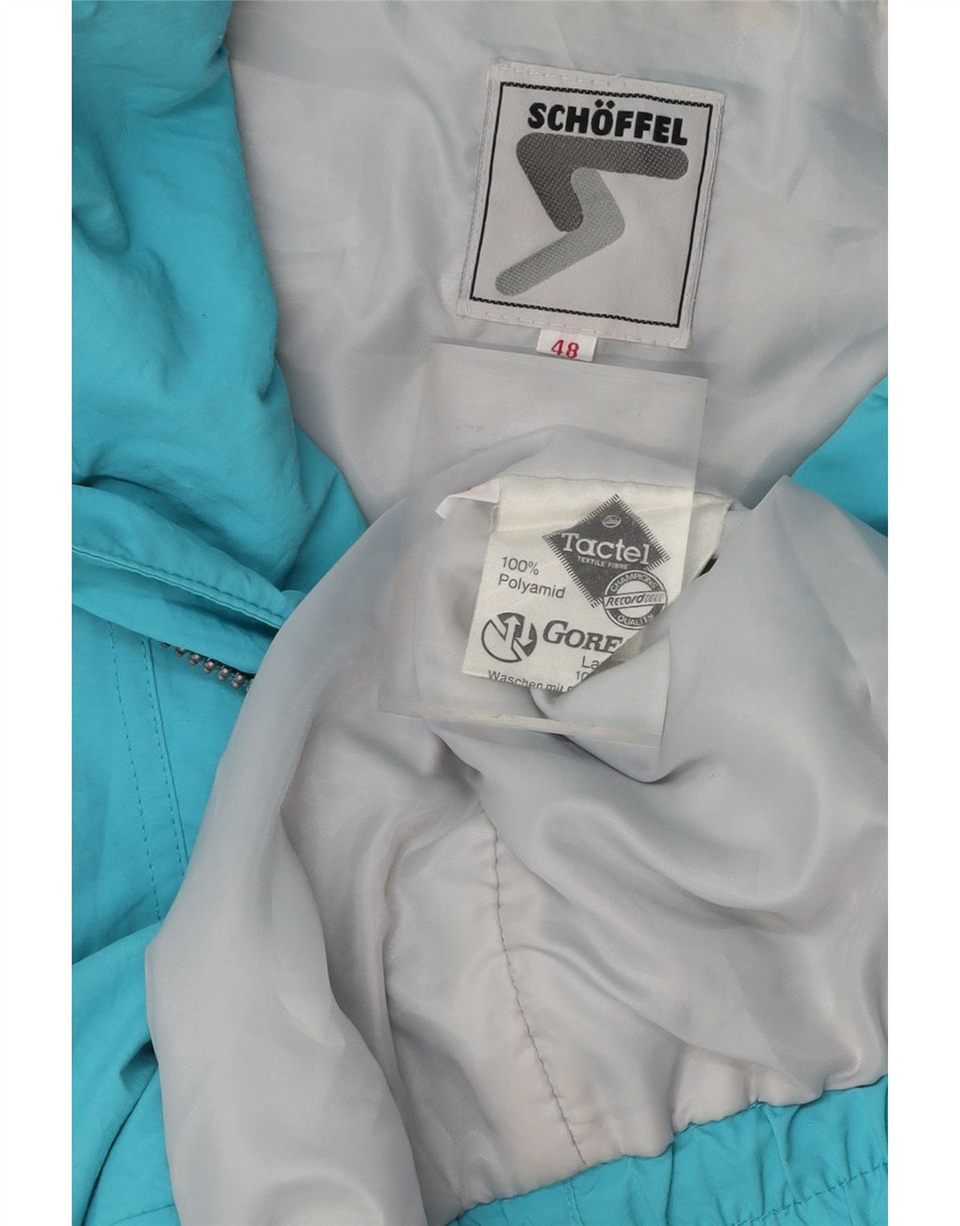 SCHOFFEL Mens Gore-Tex Hooded Loose Fit Anorak Jacket EU 48 Medium Blue