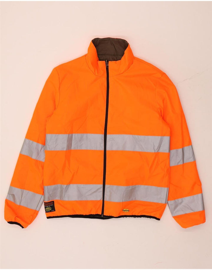 Diadora Mens Utility Reversible Padded Jacket UK 42 XL Khaki Polyester