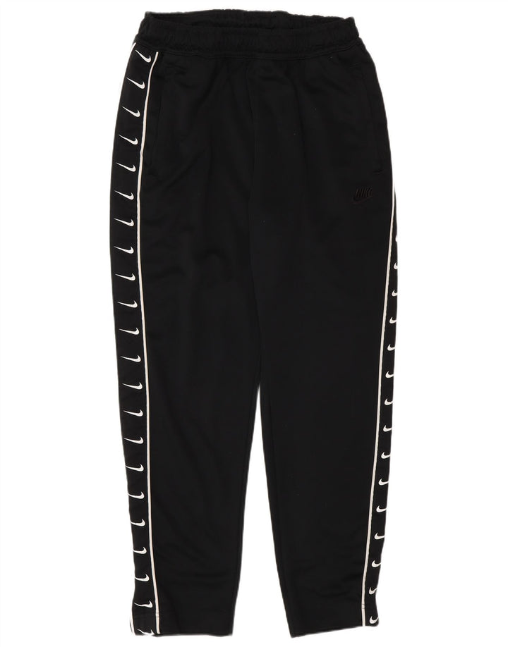 Nike Mens Graphic Tracksuit Trousers Large Black Polyester
