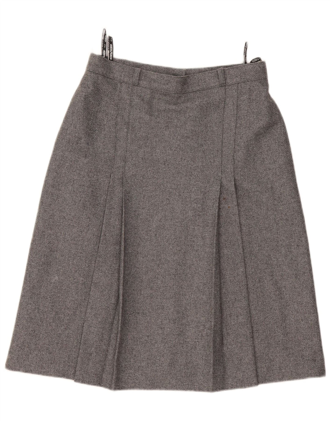 Golden Gate Womens A-Line Skirt IT 42 Medium W30  Grey Polyamide