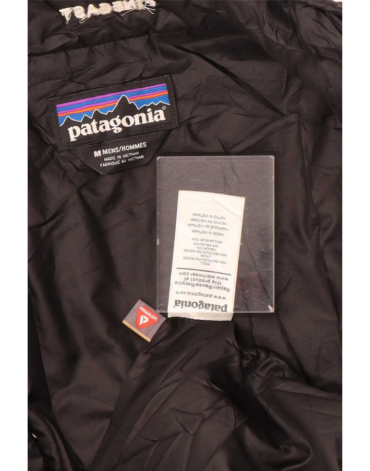 Patagonia Mens Padded Gilet UK 38 Medium Black Polyester