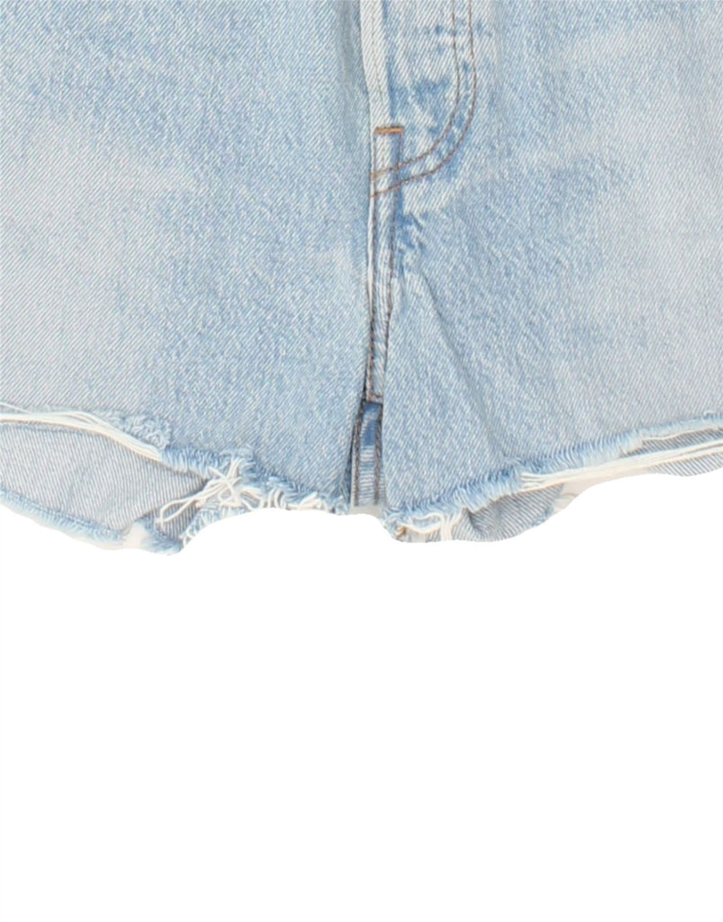 LEVI'S Womens 501 Denim Shorts W25 XS Blue Cotton | Vintage Levi's | Thrift | Second-Hand Levi's | Used Clothing | Messina Hembry 