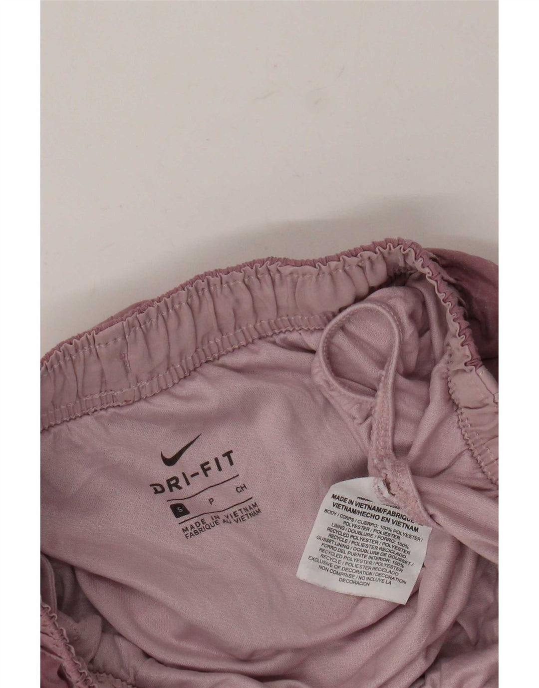 Nike Womens Dri Fit Sport Shorts UK 8 Small Pink Flecked Polyester