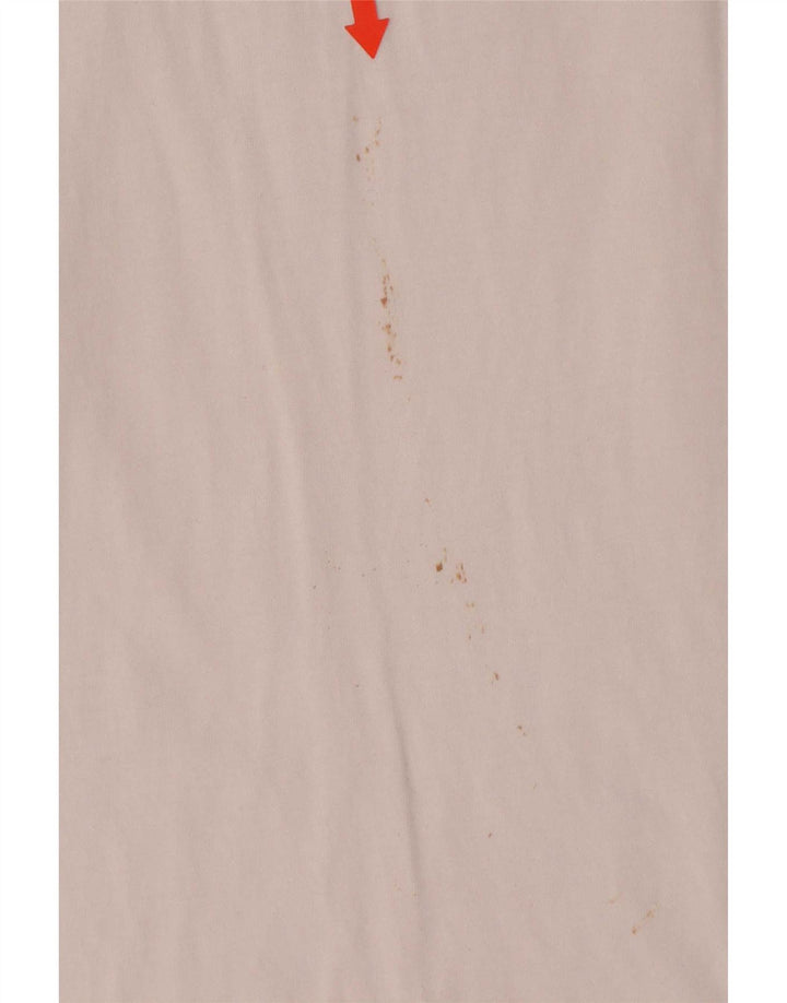 Vans Mens Classic Fit Graphic T-Shirt Top Small White Cotton