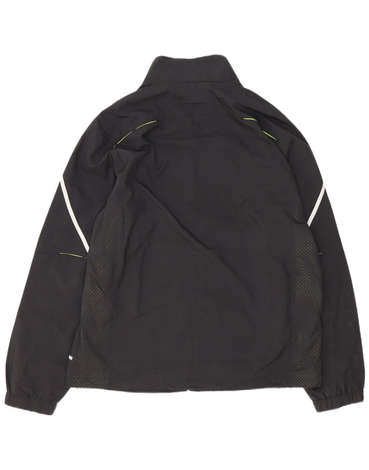Lotto Mens Tracksuit Top Jacket UK 44/46 2XL Black Colourblock Polyester