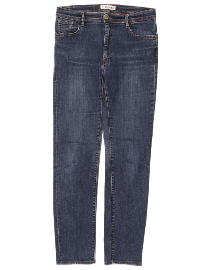 TRUSSARDI Womens Slim Jeans W30 L29 Navy Blue