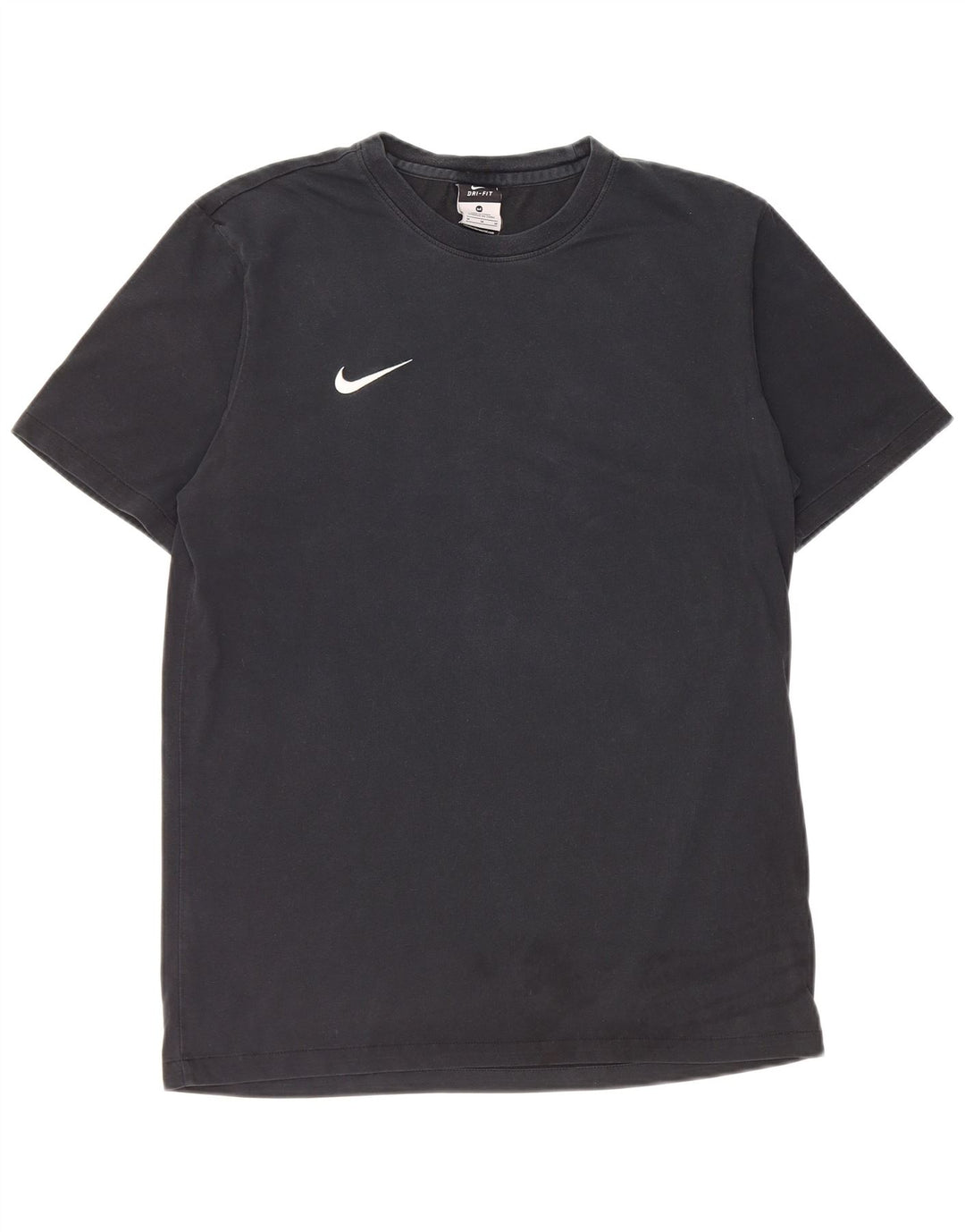 Nike Mens Dri Fit T-Shirt Top Medium Black