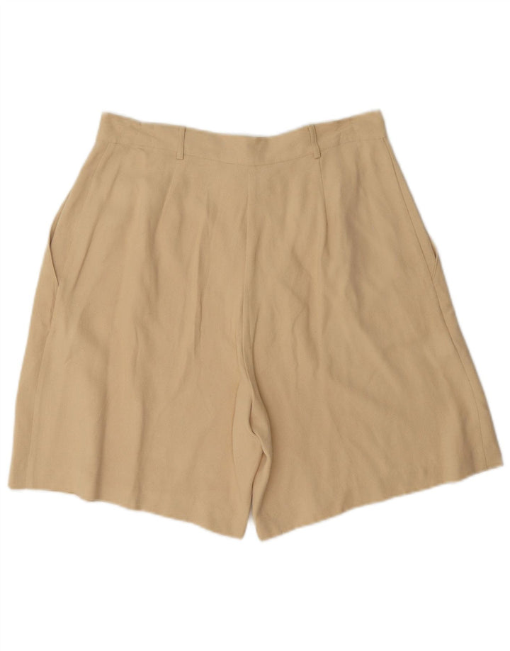 Vintage Womens Pegged Casual Shorts IT 44 Medium W28 Beige