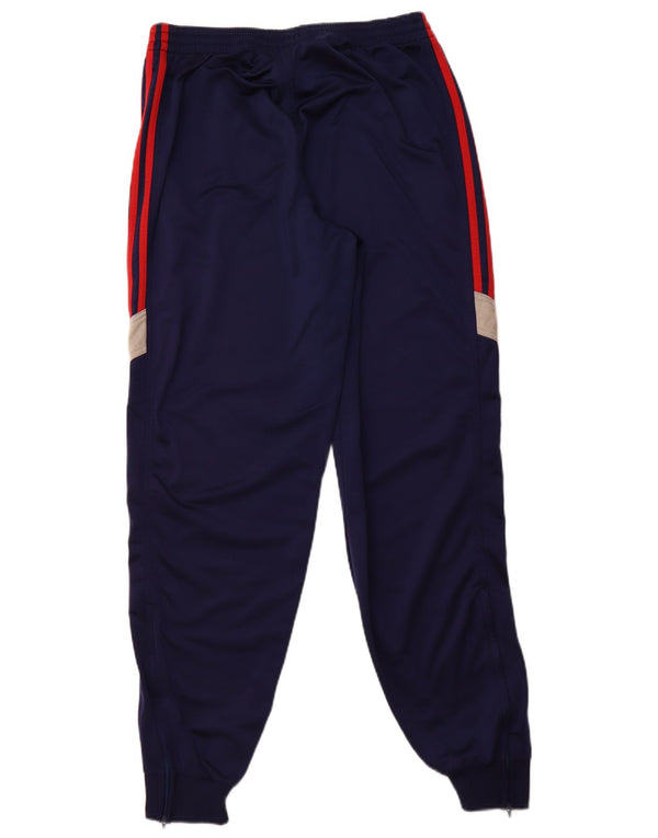 ADIDAS Mens Tracksuit Trousers Joggers XL  Navy Blue Colourblock Polyester