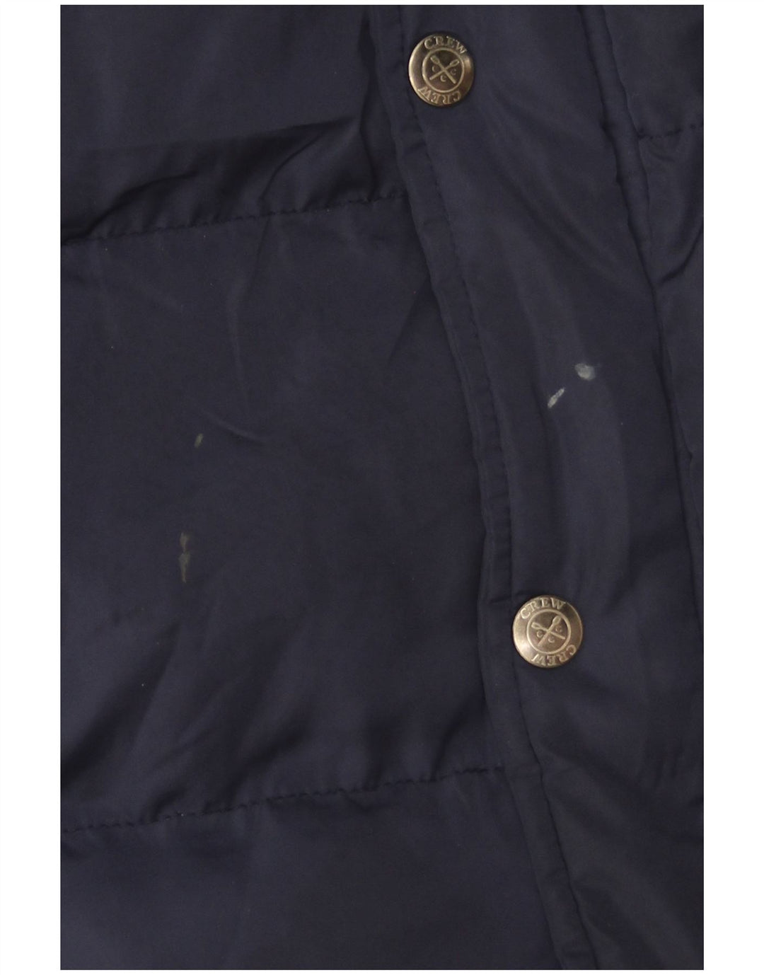 Crew Clothing Mens Padded Gilet UK 38 Medium Navy Blue Polyester