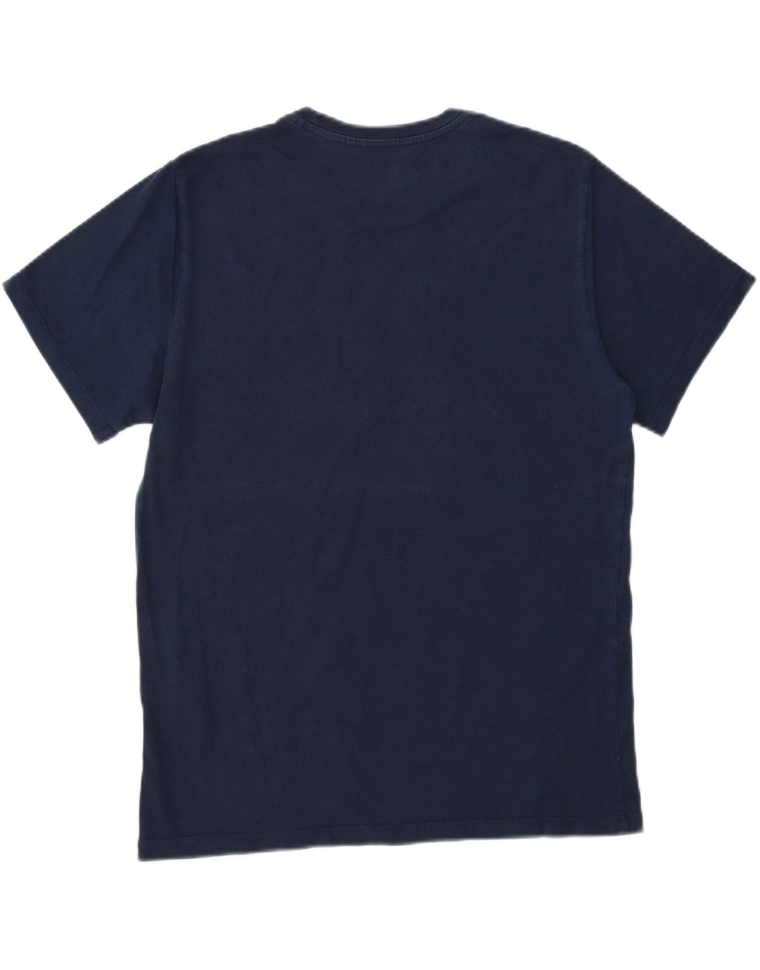 LEVI'S Mens Graphic T-Shirt Top Medium Navy Blue Cotton Vintage Levi's and Second-Hand Levi's from Messina Hembry 