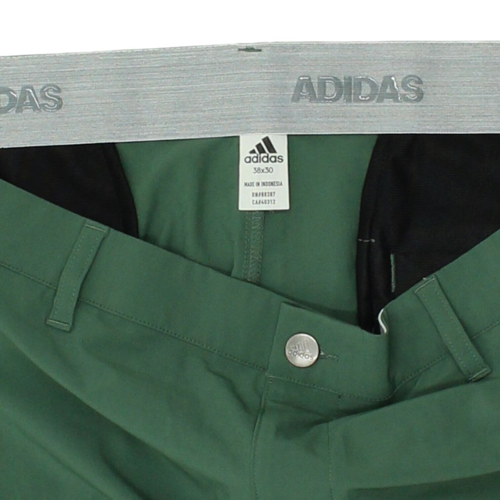 Adidas Mens Green Golf Trousers | Sportswear Chino Style Sports Bottoms VTG | Vintage Messina Hembry | Thrift | Second-Hand Messina Hembry | Used Clothing | Messina Hembry 