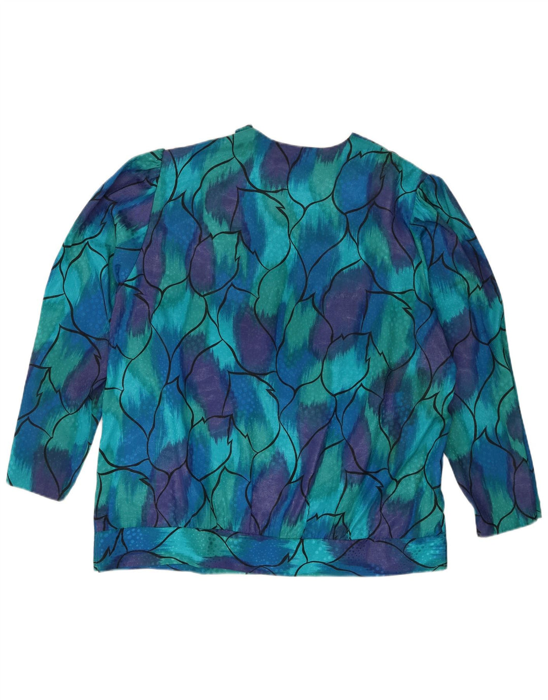 Givenchy Womens Loose Fit Blouse Top IT 48 XL Multicoloured