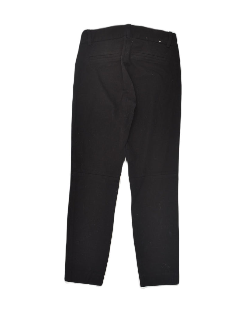 J. CREW Womens Slim Chino Trousers US 00 2XS W28 L25 Black Cotton | Vintage J. Crew | Thrift | Second-Hand J. Crew | Used Clothing | Messina Hembry 