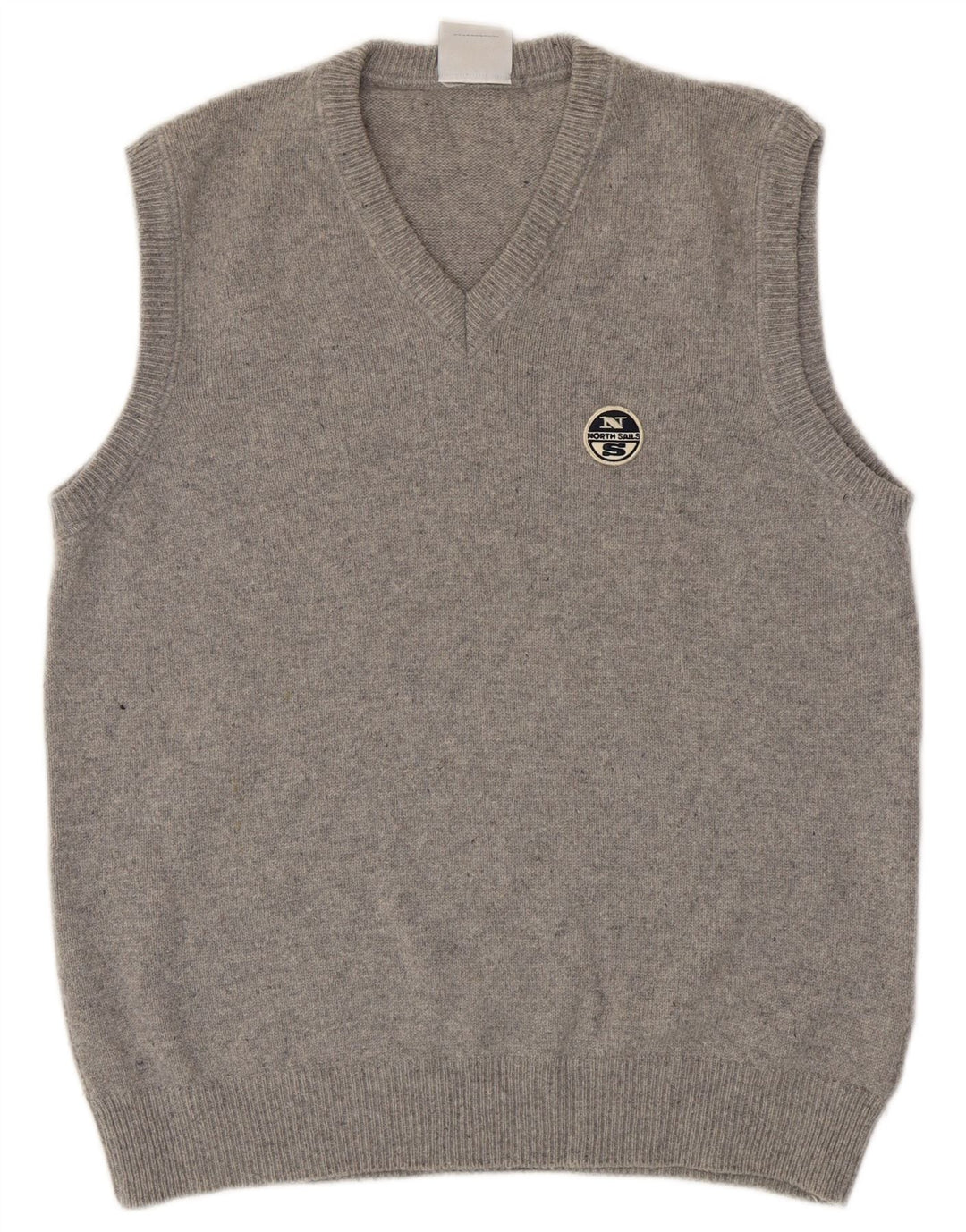 North Sails Mens Vest Tank Top Medium Grey