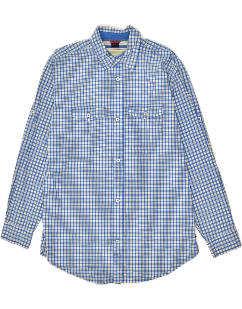 GAP Boys Shirt 12-13 Years XL Blue Check Cotton | Vintage Gap | Thrift | Second-Hand Gap | Used Clothing | Messina Hembry 