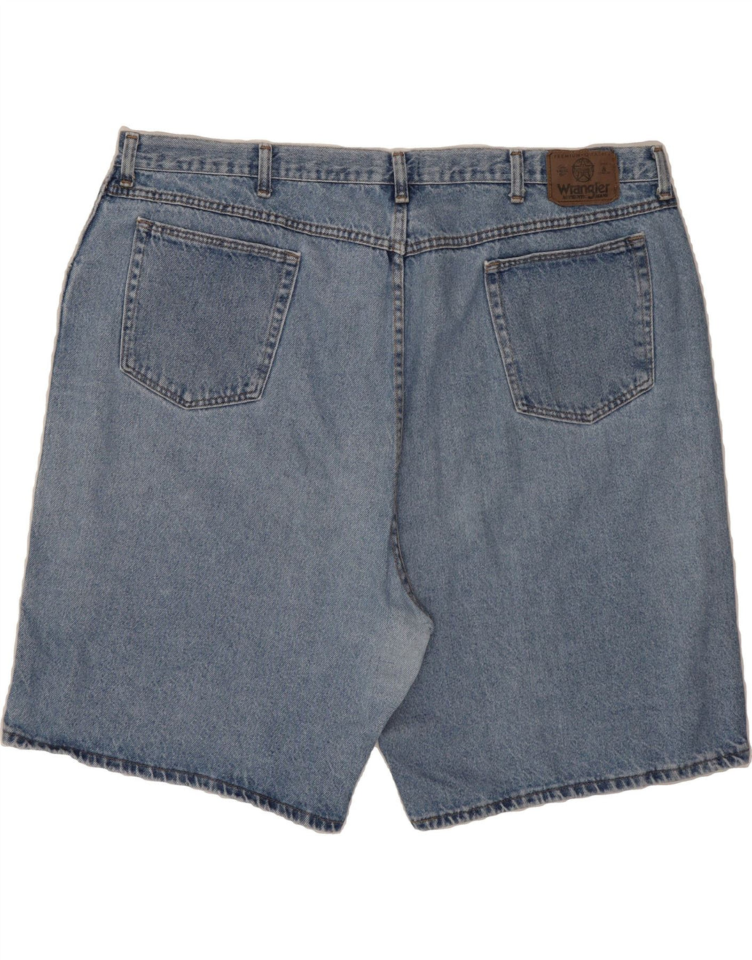 WRANGLER Mens Denim Shorts W44 2XL Blue Vintage Wrangler and Second-Hand Wrangler from Messina Hembry 