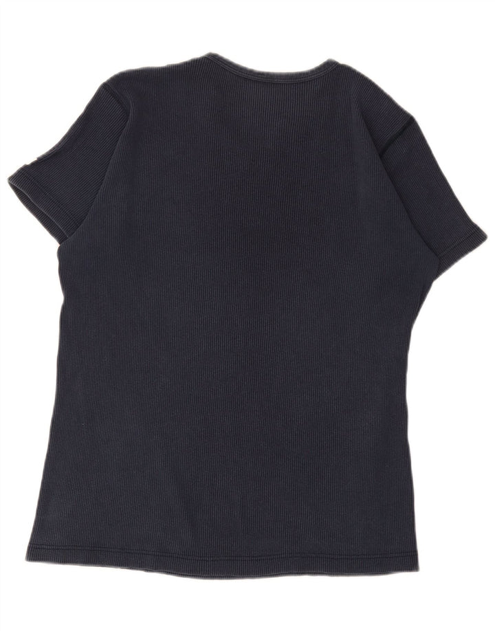 Levi's Womens T-Shirt Top XL Navy Blue Cotton