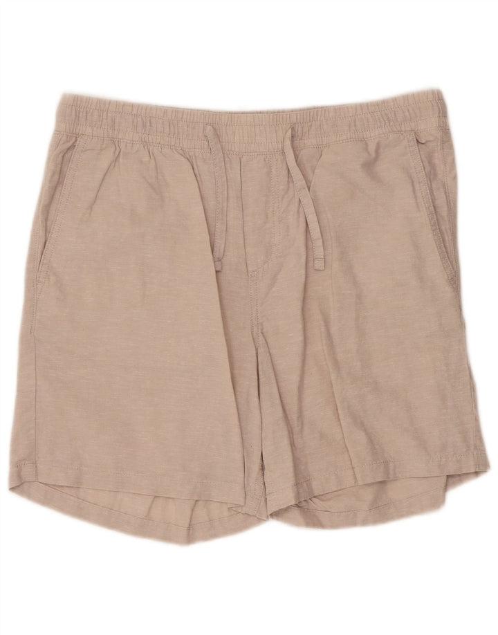 Jack & Jones Mens Chino Shorts Medium W32  Grey Cotton