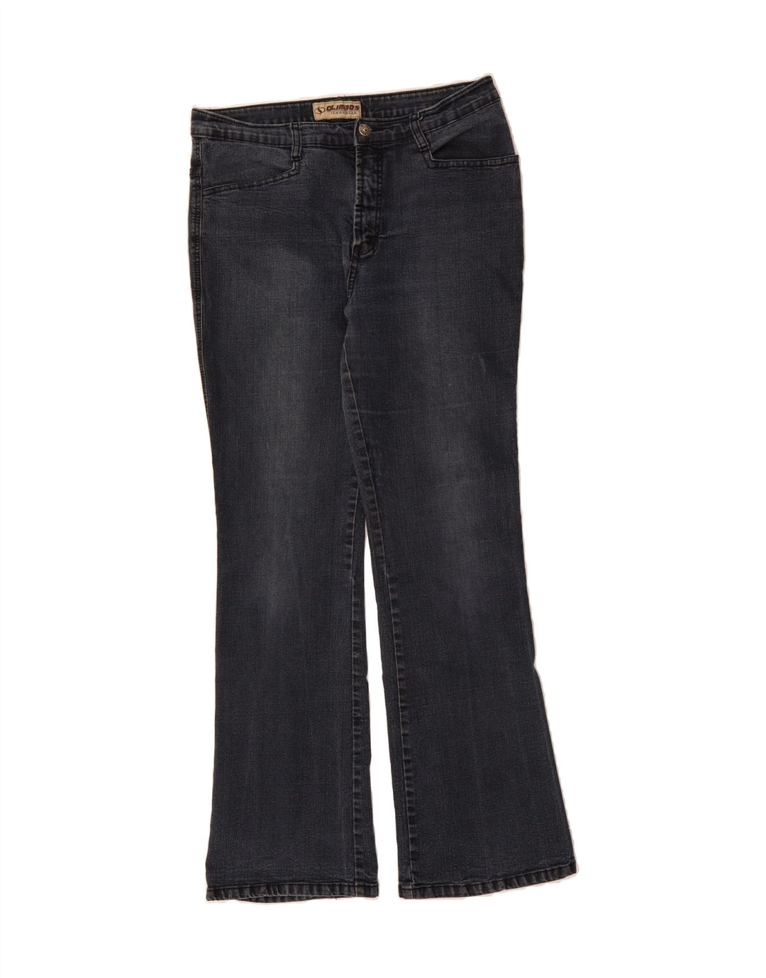 VINTAGE Womens Bootcut Jeans W34 L31 Blue Cotton Vintage Vintage and Second-Hand Vintage from Messina Hembry 