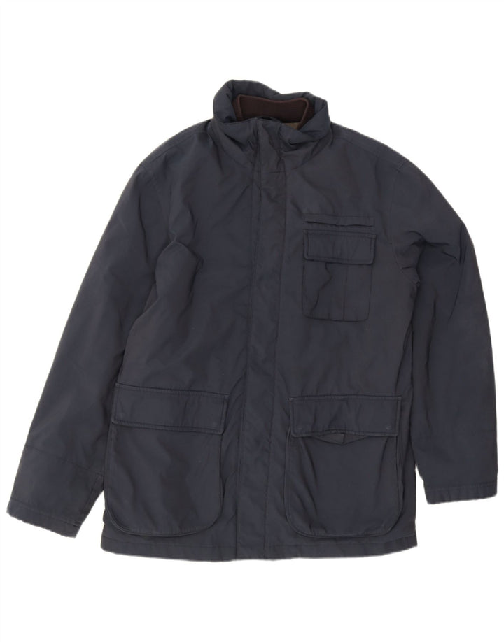 Fay Mens Utility Jacket UK 38 Medium Navy Blue