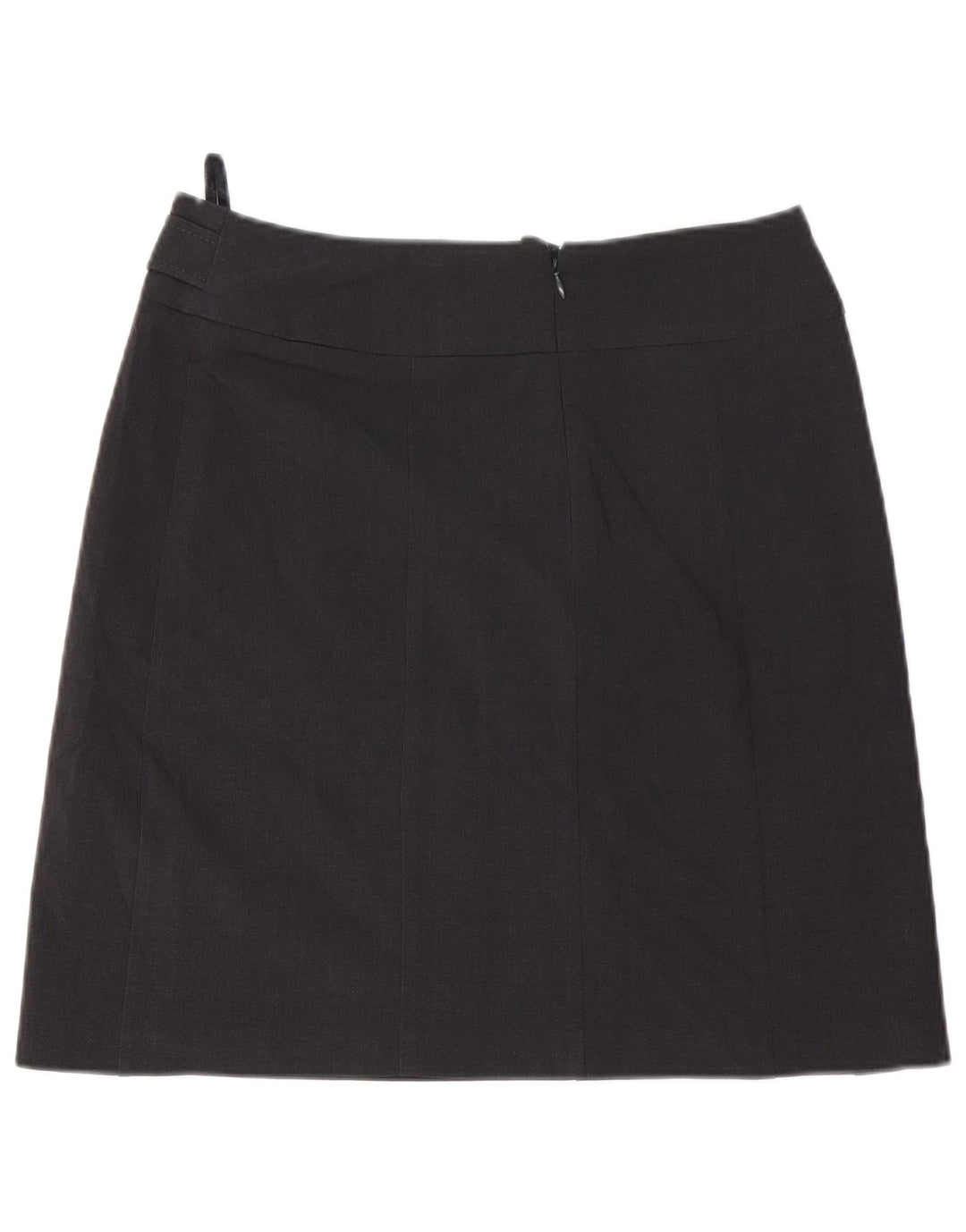 Marks & Spencer Womens A-Line Skirt UK 12 Medium W32  Grey Polyester