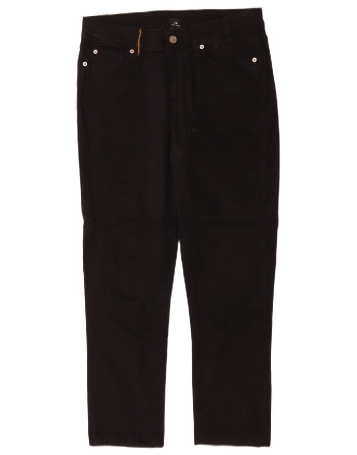 Paul Smith Womens Cropped Jeans W28 L24 Black Cotton