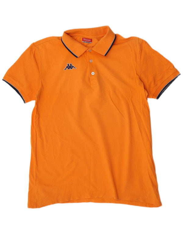 Kappa Mens Polo Shirt XL Orange