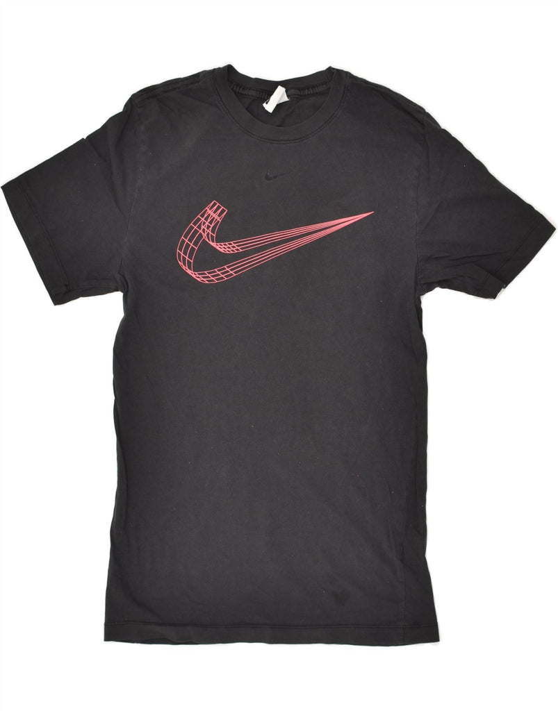 NIKE Womens Graphic T-Shirt Top UK 6 XS Black Cotton Vintage Nike and Second-Hand Nike from Messina Hembry 