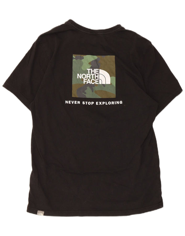 The North Face Mens Graphic T-Shirt Top Large Black Cotton
