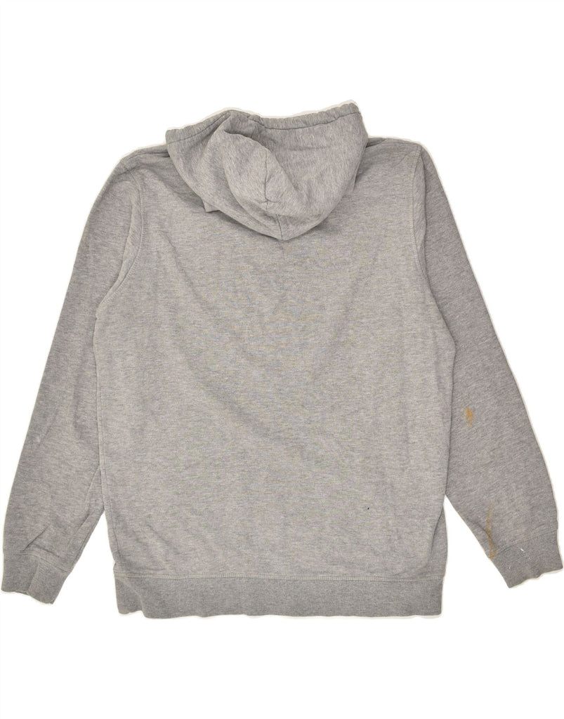 JACK & JONES Mens Graphic Hoodie Jumper Large Grey Cotton | Vintage Jack & Jones | Thrift | Second-Hand Jack & Jones | Used Clothing | Messina Hembry 