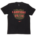 Nike Mens Graphic T-Shirt Top UK 38/40 Medium Black Cotton