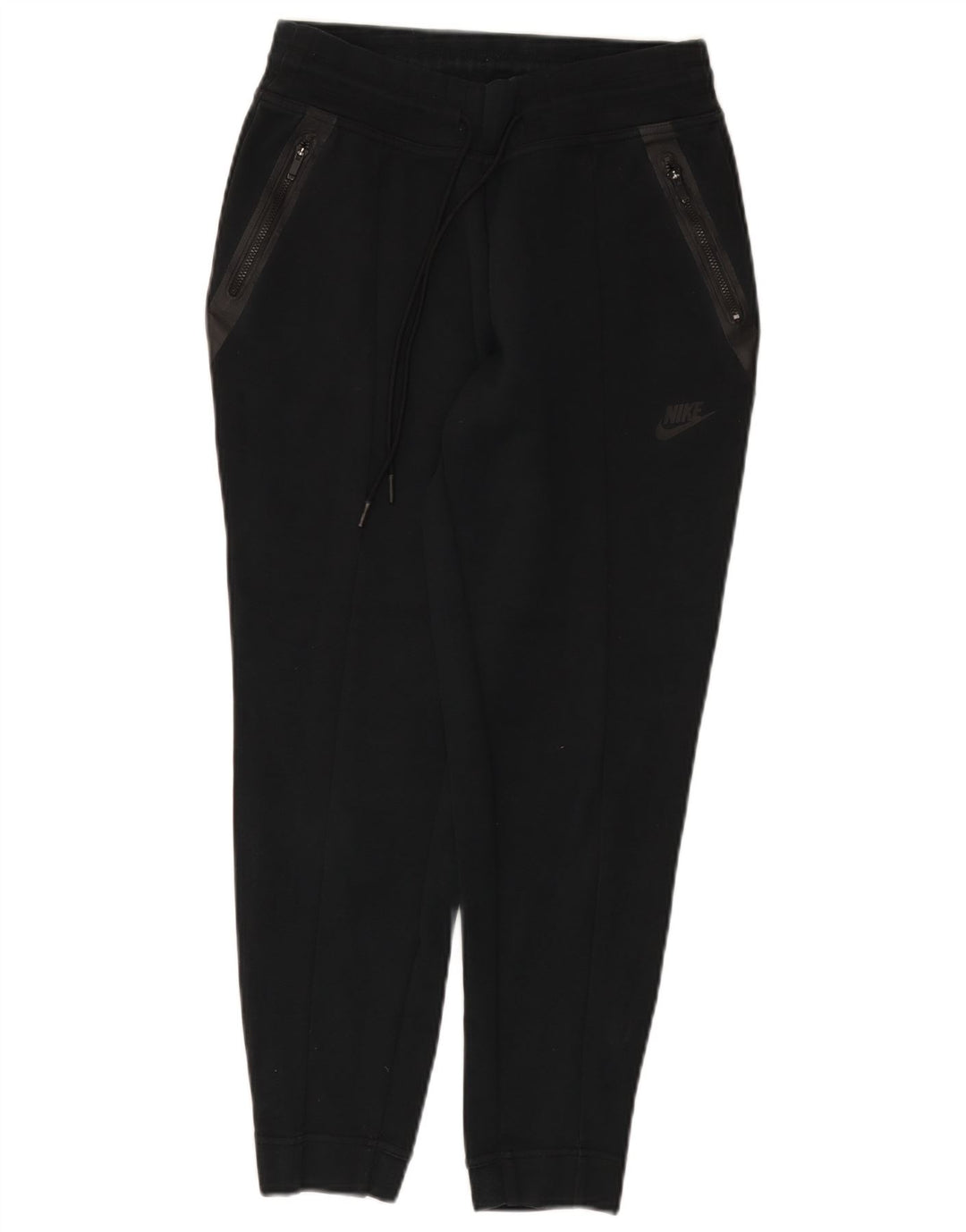 Nike Womens Tracksuit Trousers Joggers UK 12 Medium  Black Cotton