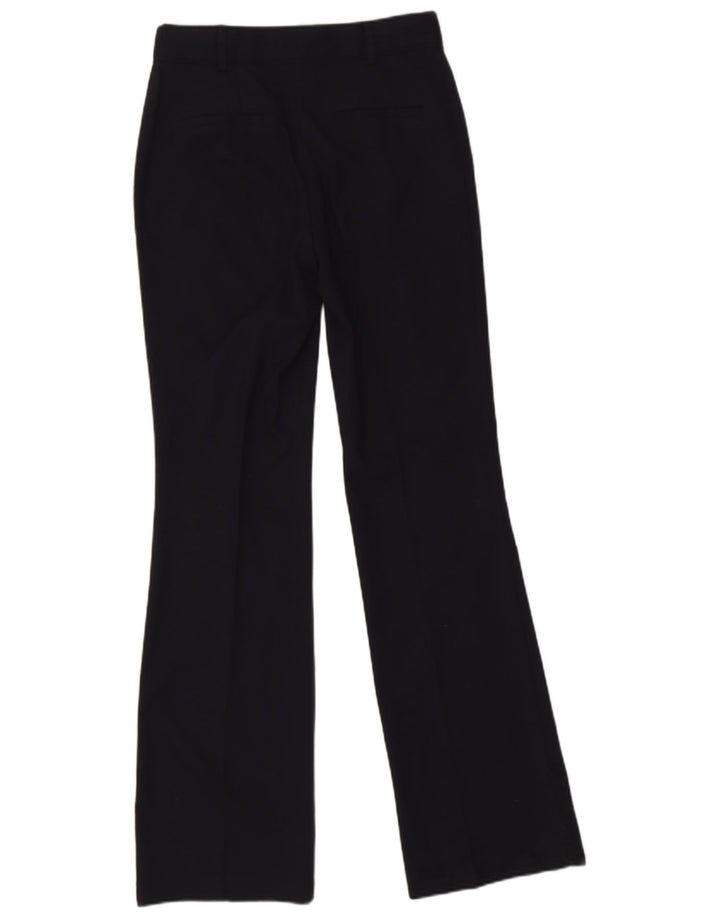 NEXT Womens Tall Bootcut Chino Trousers UK 8 Small W26 L33 Navy Blue