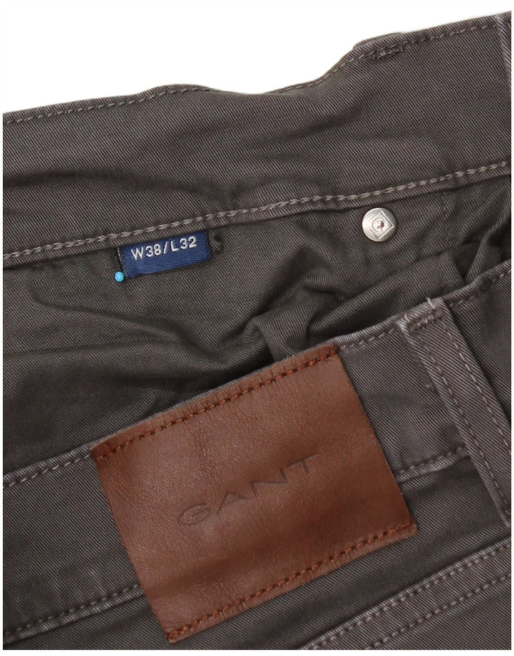 GANT Mens Straight Jeans W38 L32  Grey Cotton