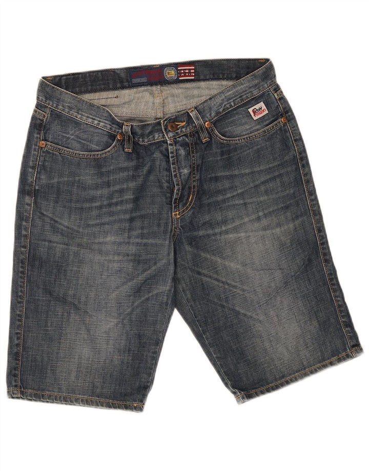 Roy Rogers Womens Denim Shorts IT 44 Medium W30  Blue Cotton