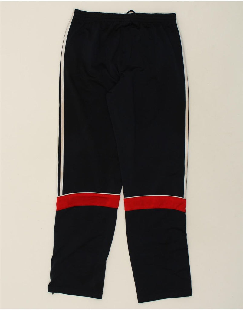 ADIDAS Mens Tracksuit Trousers UK 42/42 Medium Navy Blue Polyester | Vintage Adidas | Thrift | Second-Hand Adidas | Used Clothing | Messina Hembry 