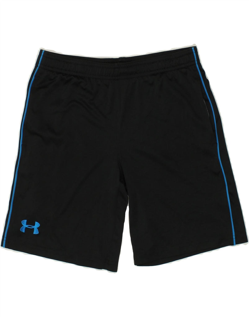 UNDER ARMOUR Boys Sport Shorts 6-7 Years XS Black | Vintage Under Armour | Thrift | Second-Hand Under Armour | Used Clothing | Messina Hembry 