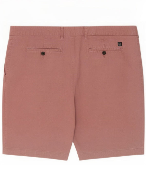Marks & Spencer Mens Chino Shorts XL W40 Pink Cotton