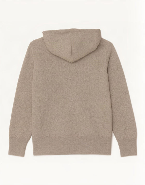 Champion Mens Reverse Weave Graphic Hoodie Jumper Medium Grey Cotton